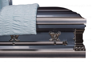 FATHER metal funeral casket