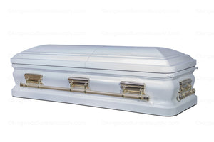 HUNTINGTON metal funeral casket