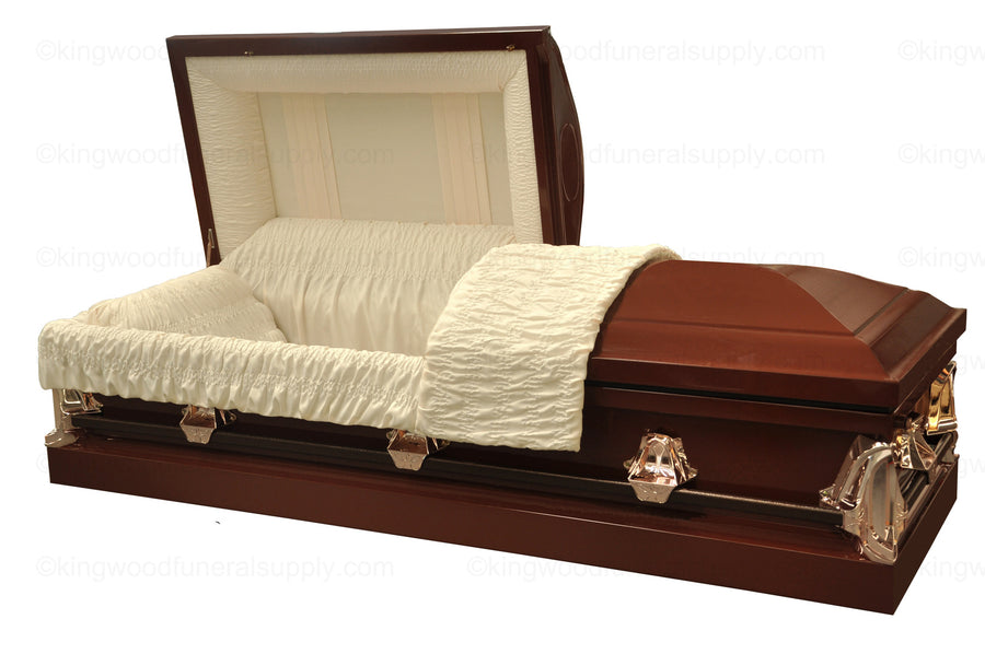LYNN MANDARIN metal funeral casket