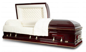 SENATOR TRIM wood funeral casket