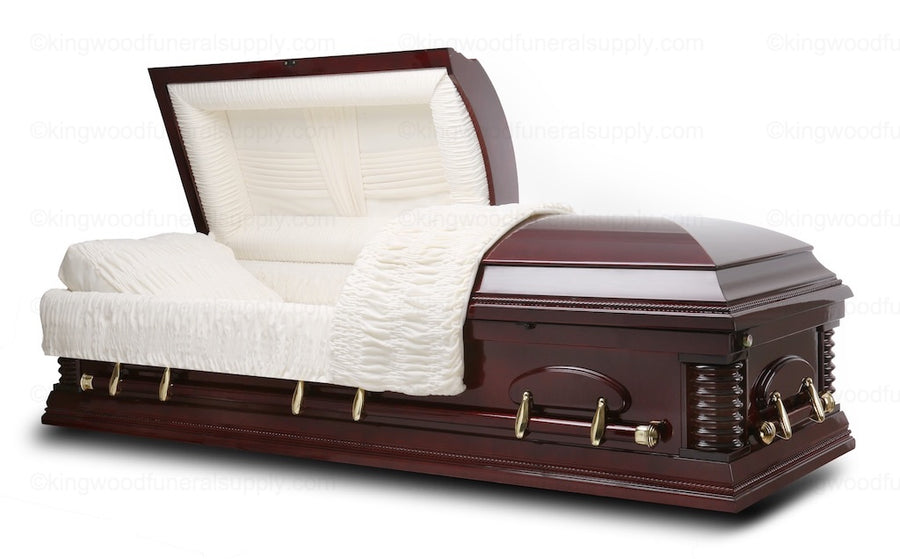 SUMMERVILLE wood funeral casket